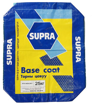 Gypsum Laminated Polypropylene PP Woven Sack Bags Putty Powder Cement Mortar